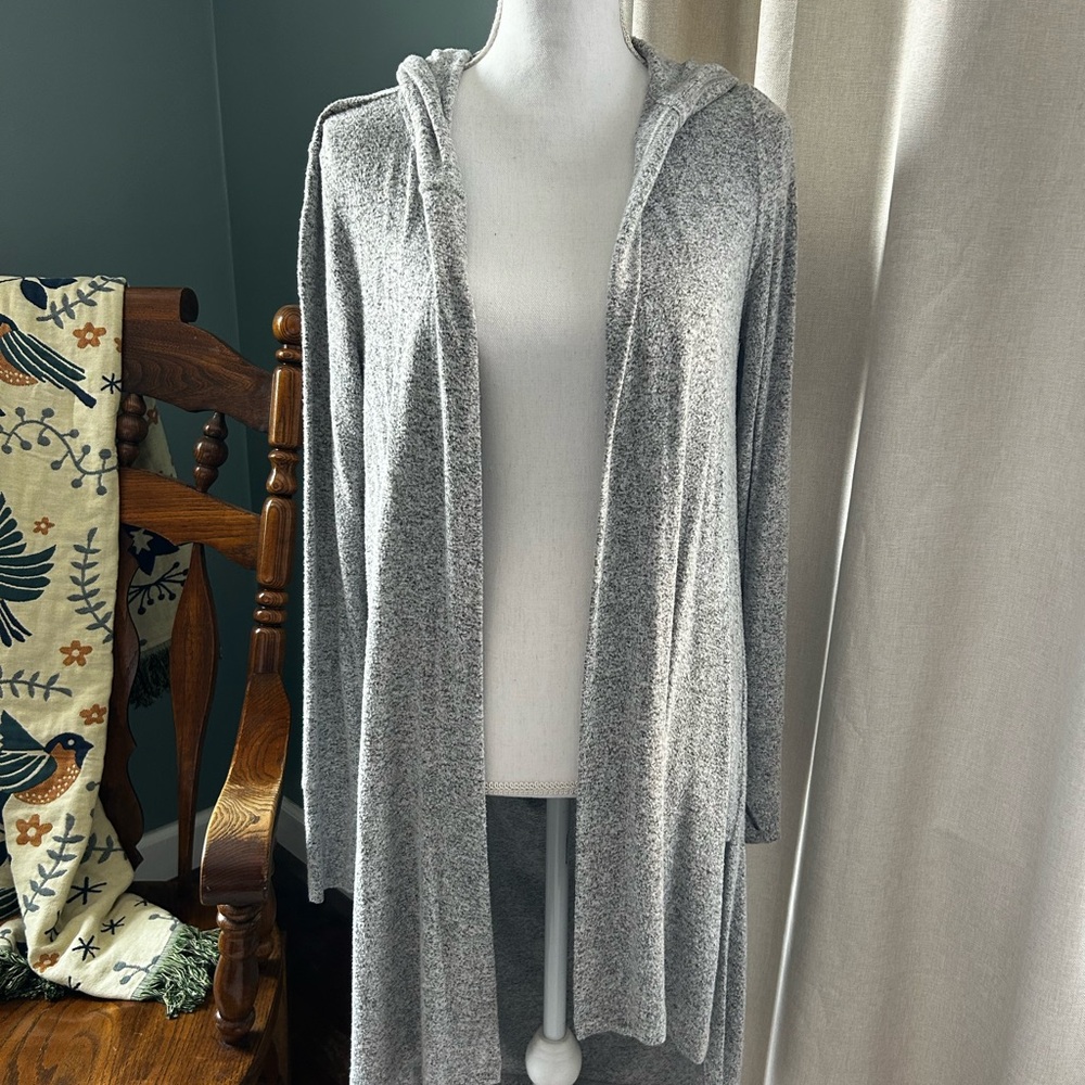 Athleta Drapey Hooded Cardigan